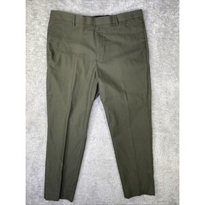 Banana Republic Men's Traveler Olive Green Tapered Fit Athletic Pants Sz 38x30